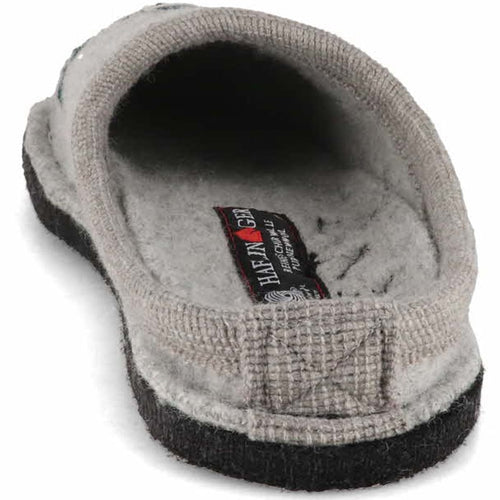 Women's Haflinger Songbird Whimsical Slipper - Silver Grey