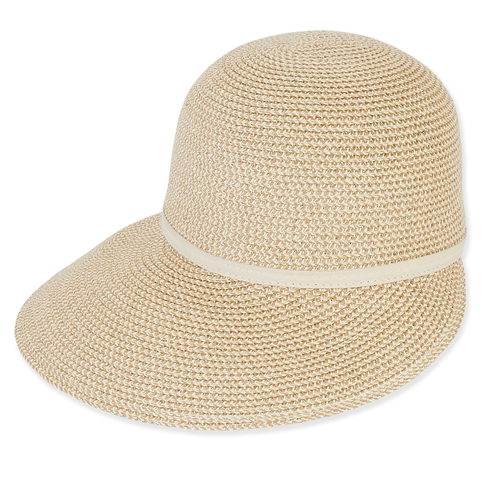 Sun 'N' Sand Backless Hat with 4" Brim - Natural