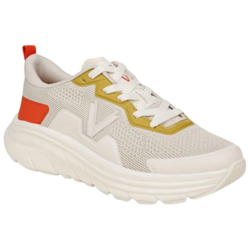 Women's Vionic Walk Max - Cream/Tangerine Tango