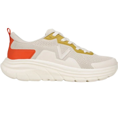 Women's Vionic Walk Max - Cream/Tangerine Tango