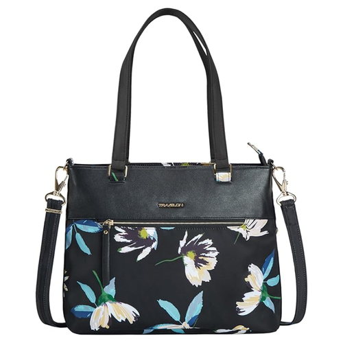 Travelon Addison Tote - Midnight Floral