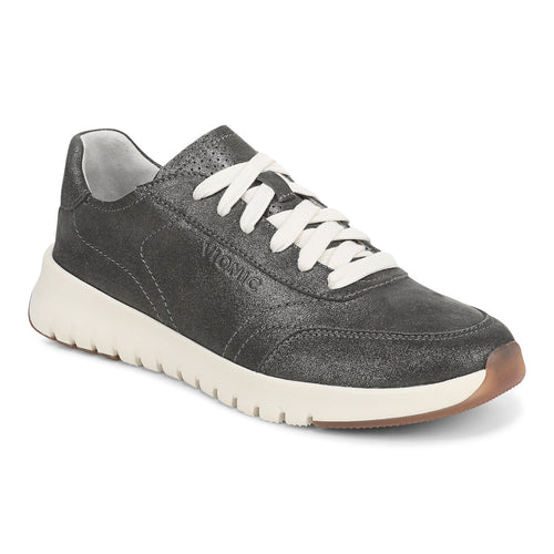 Women's Vionic Uptown Sneaker - Polluted Silver Metallic