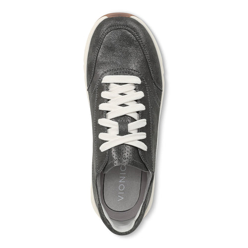Women's Vionic Uptown Sneaker - Polluted Silver Metallic