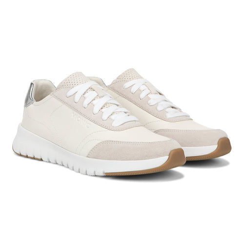 Women's Vionic Uptown Sneaker - Ivory/Silver