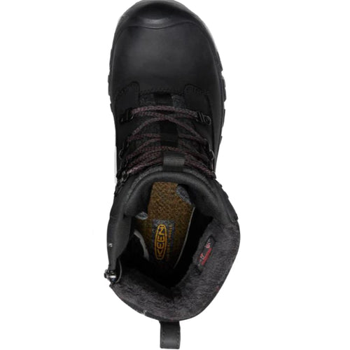 Women’s KEEN Greta Tall Boot Waterproof – Black/Black Plaid