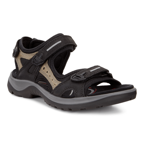 Women's ECCO Yucatan - Black/Mole