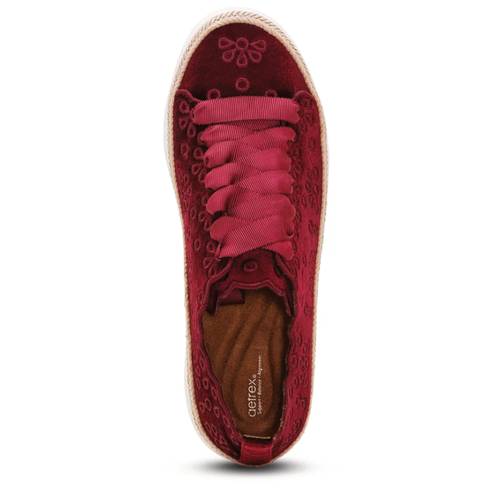 Women's Aetrex Charlotte - Burgundy Velvet