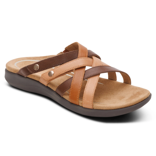 Women's Aetrex Kasey - Tan Multi