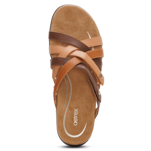 Women's Aetrex Kasey - Tan Multi