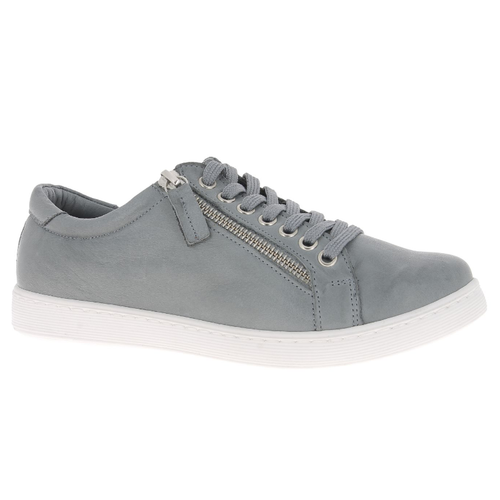 Women's Andrea Conti Low Zip Sneak - Anthrazit