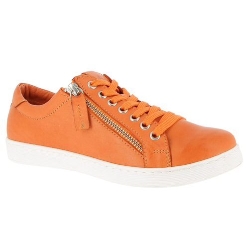 Women's Andrea Conti Low Zip Sneak - Rost