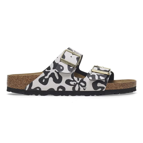 Women's Birkenstock Arizona - Blooms White/Black