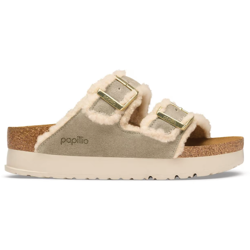Women's Birkenstock Arizona Flex Platform - Teddy Edge