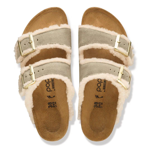 Women's Birkenstock Arizona Flex Platform - Teddy Edge
