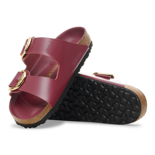 Women's Birkenstock Arizona Hammered Big Buckle - Zinfandel