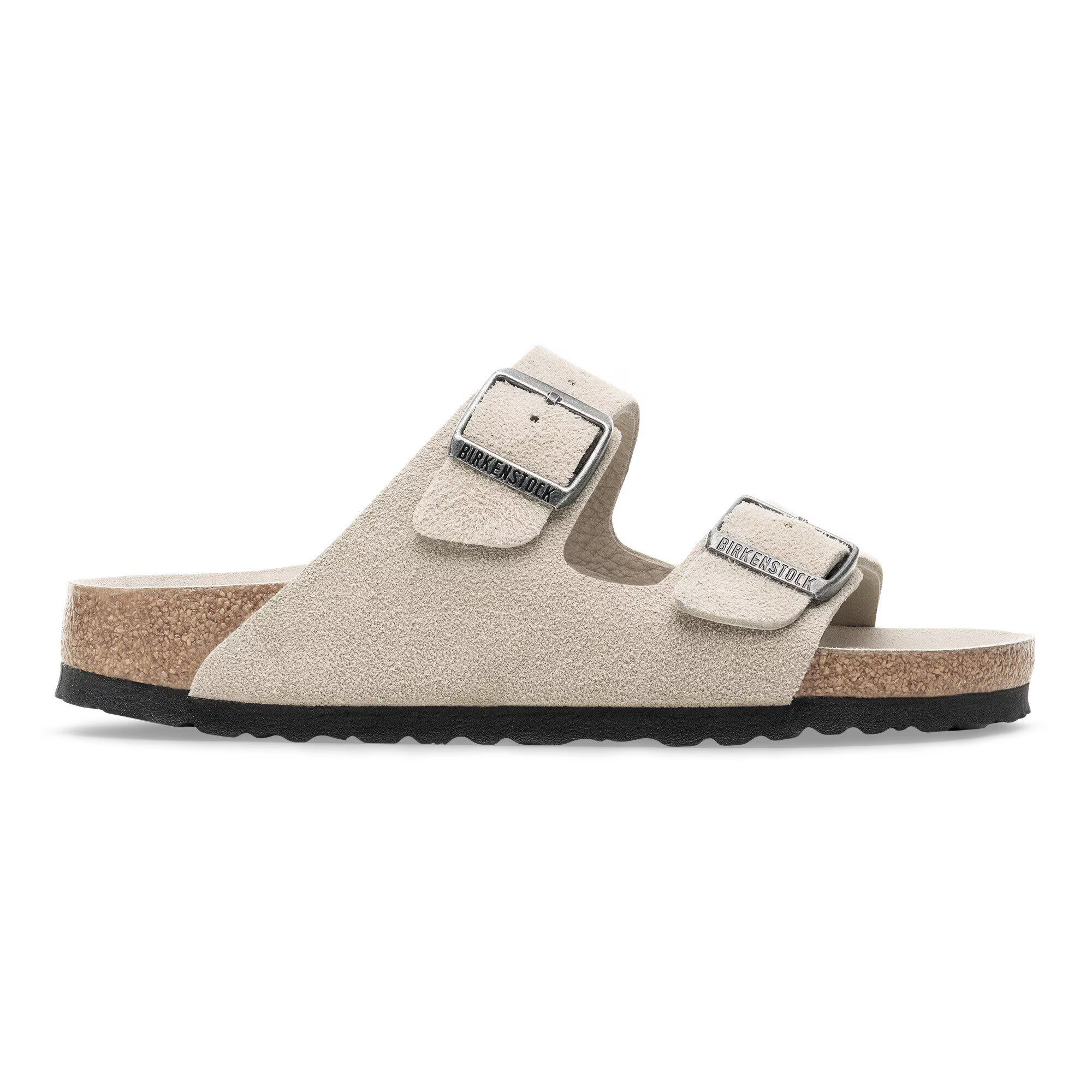Women's Birkenstock Arizona Soft Footbed – Oyster - Stan's Shoes