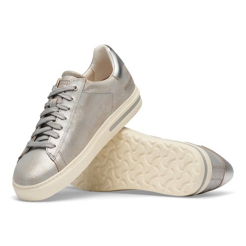Women's Birkenstock Bend Low - Washed Metallic Silver