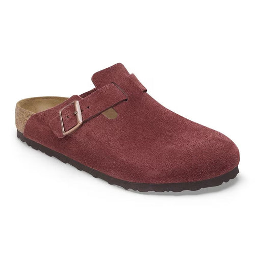 Women's Birkenstock Boston - Zinfandel Suede