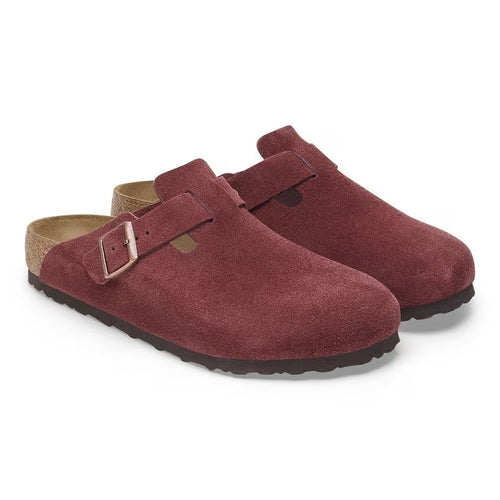 Women's Birkenstock Boston - Zinfandel Suede