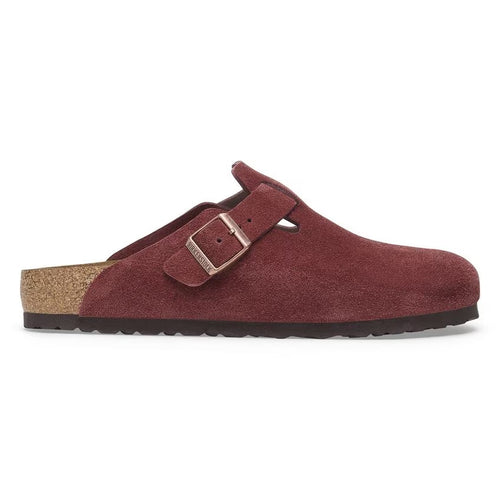 Women's Birkenstock Boston - Zinfandel Suede