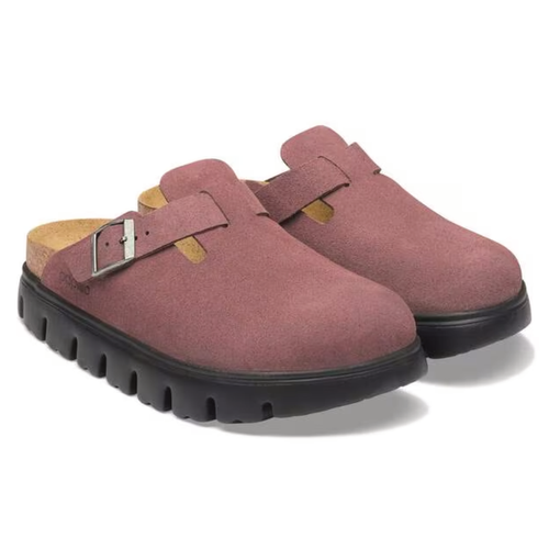 Women’s Birkenstock Boston Chunky – Pepper Suede