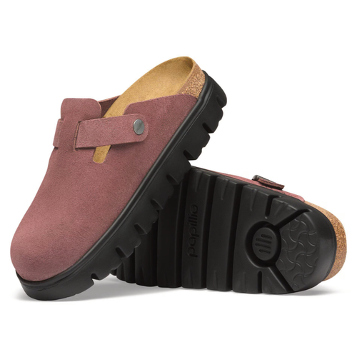Women’s Birkenstock Boston Chunky – Pepper Suede