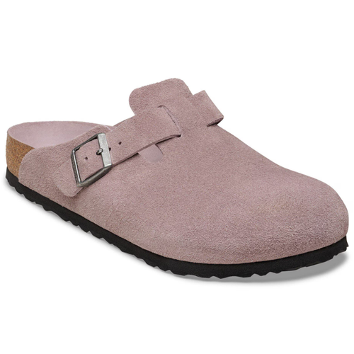 Women's Birkenstock Boston Soft Footbed – Faded Purple