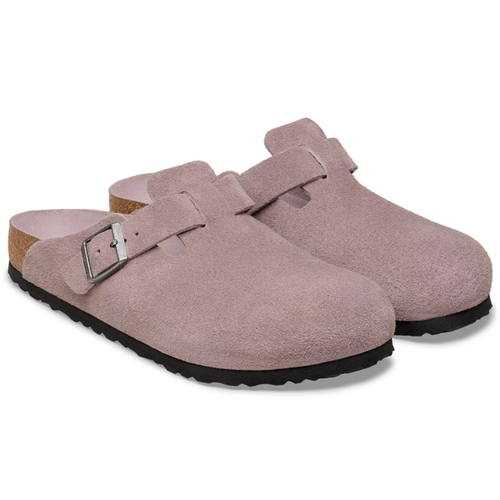 Women's Birkenstock Boston Soft Footbed – Faded Purple