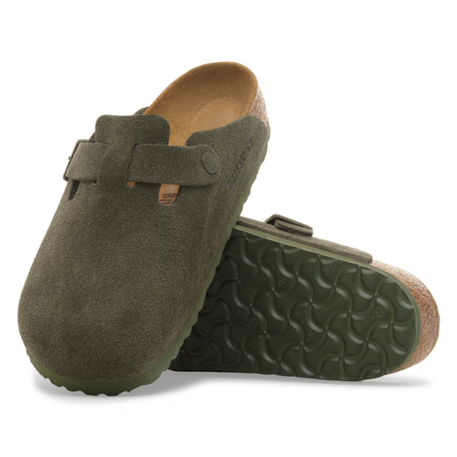 Women's Birkenstock Boston – Thyme Suede