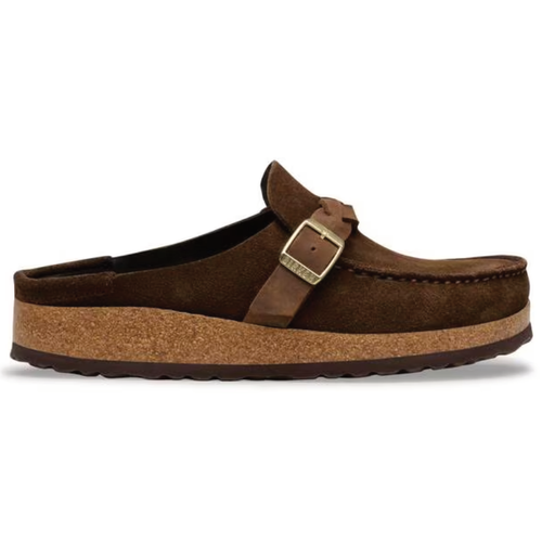 Women’s Birkenstock Buckley Braided – Carafe Suede
