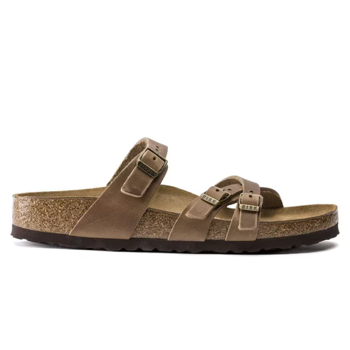 Women's Birkenstock Franca - Tobacco Oiled Leather