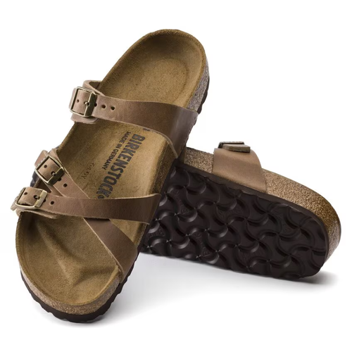 Women's Birkenstock Franca - Tobacco Oiled Leather