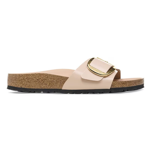 Women’s Birkenstock Madrid Big Buckle – High Shine Beige