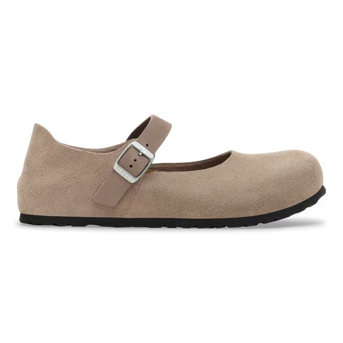 Women's Birkenstock Mantova - Taupe Suede
