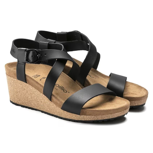 Women's Birkenstock Sibyl - Black Leather