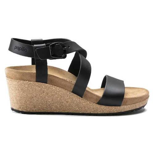 Women's Birkenstock Sibyl - Black Leather