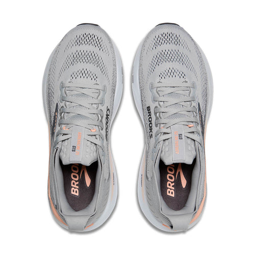 Women's Brooks Adrenaline GTS 25 - Grey/Blackened Pearl/Coral