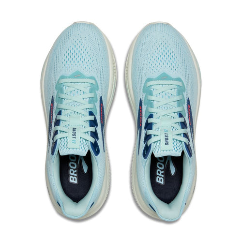 Women's Brooks Ghost 17 - Clearwater/Navy/Peony