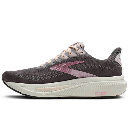 Women's Brooks Ghost 17 - Poppy Seed/Pink/Bluewash