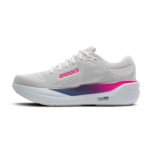Women's Brooks Ghost Max 3 - White/Moonlight/Pink