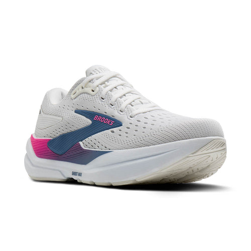 Women's Brooks Ghost Max 3 - White/Moonlight/Pink