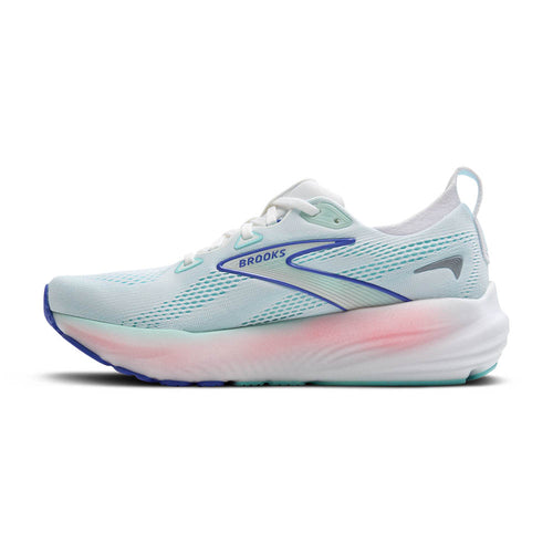 Women's Brooks Glycerin 22 - White/Limpet Shell/Amparo Blue