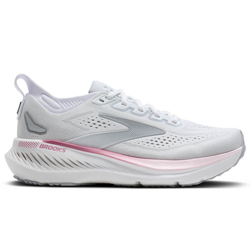 Women's Brooks Glycerin GTS 23 - White/Harbor Mist/Metallic