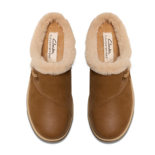 Women's Clarks Breeze Myth - Dark Tan