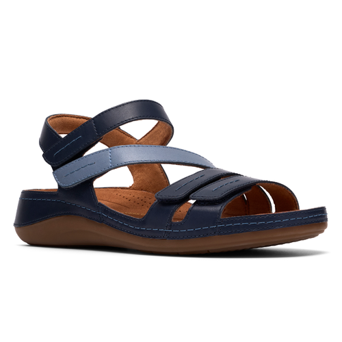 Women's Clarks Cecily Mix - Blue Combi