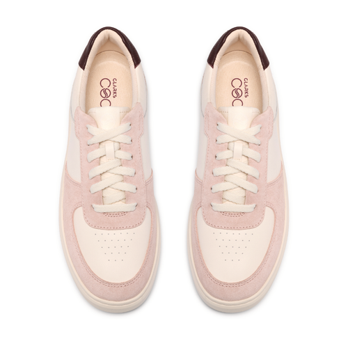 Women's Clarks Code Court - Light Pink Combi