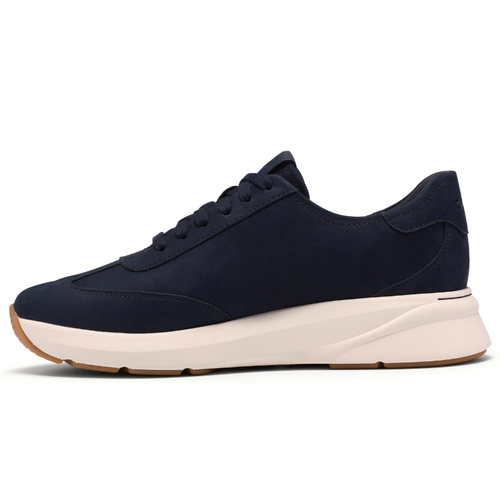 Women's Clarks Code Run - Navy Nubuck
