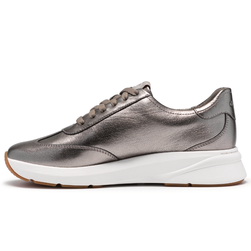Women's Clarks Code Run - Pewter Metallic