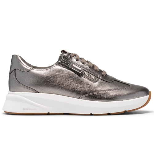Women's Clarks Code Run - Pewter Metallic
