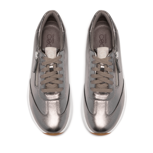 Women's Clarks Code Run - Pewter Metallic